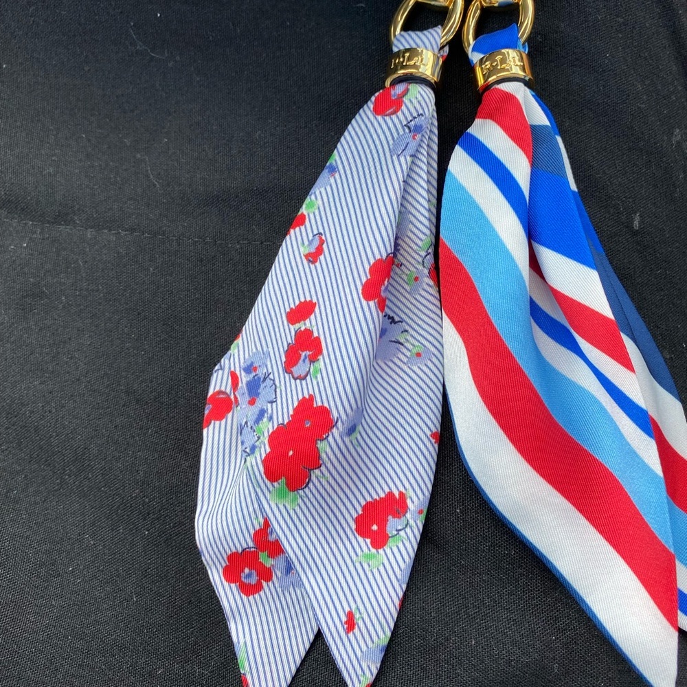 Ralph Lauren purse scarf charm